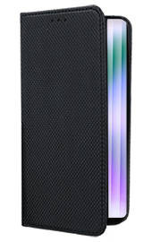 Кожен калъф тефтер и стойка Magnetic FLEXI Book Style за Apple iPhone 14 Pro Max 6.7 черен 